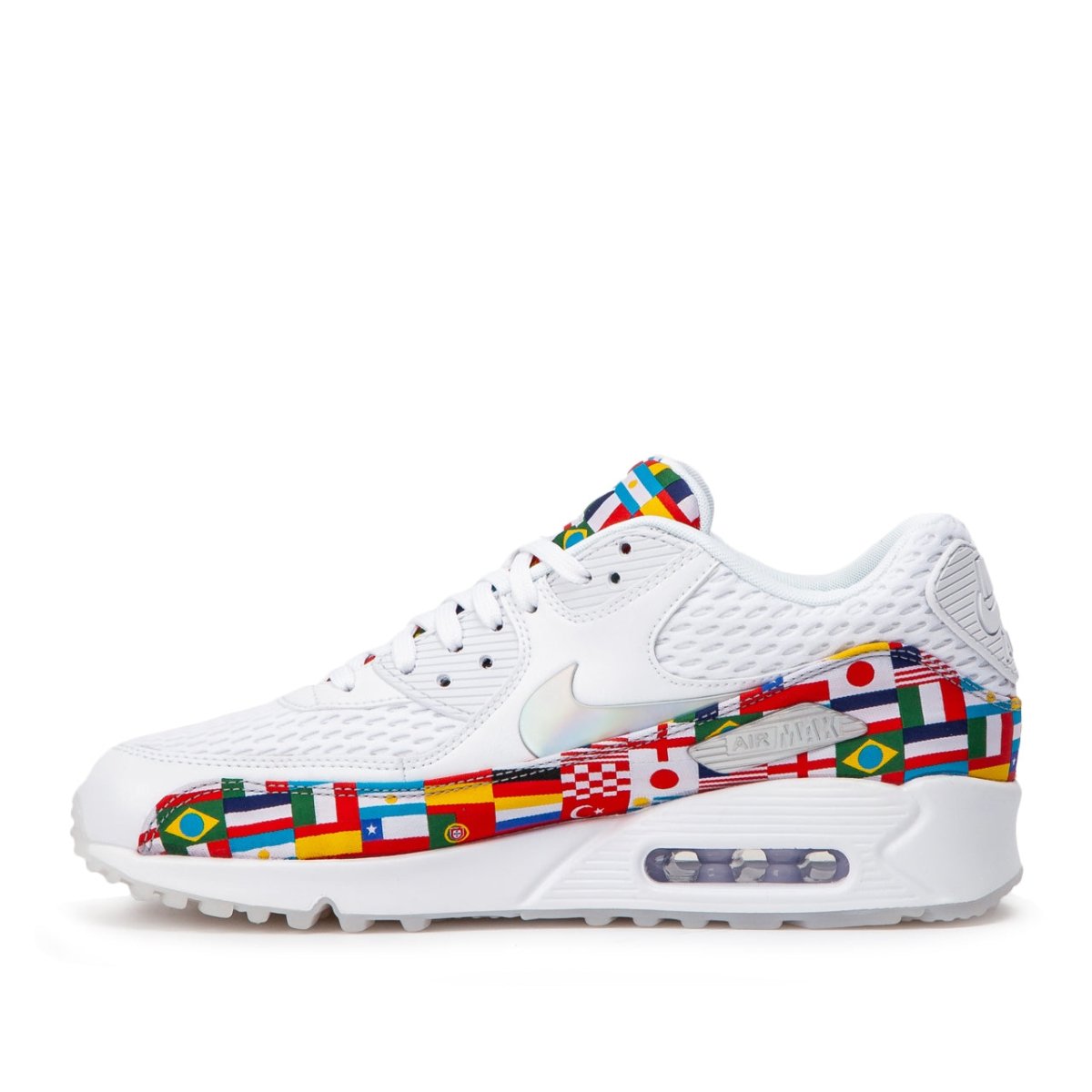 Nike Air Max 90 NIC QS 'International Flag Pack' (White / Multi)  - Allike Store