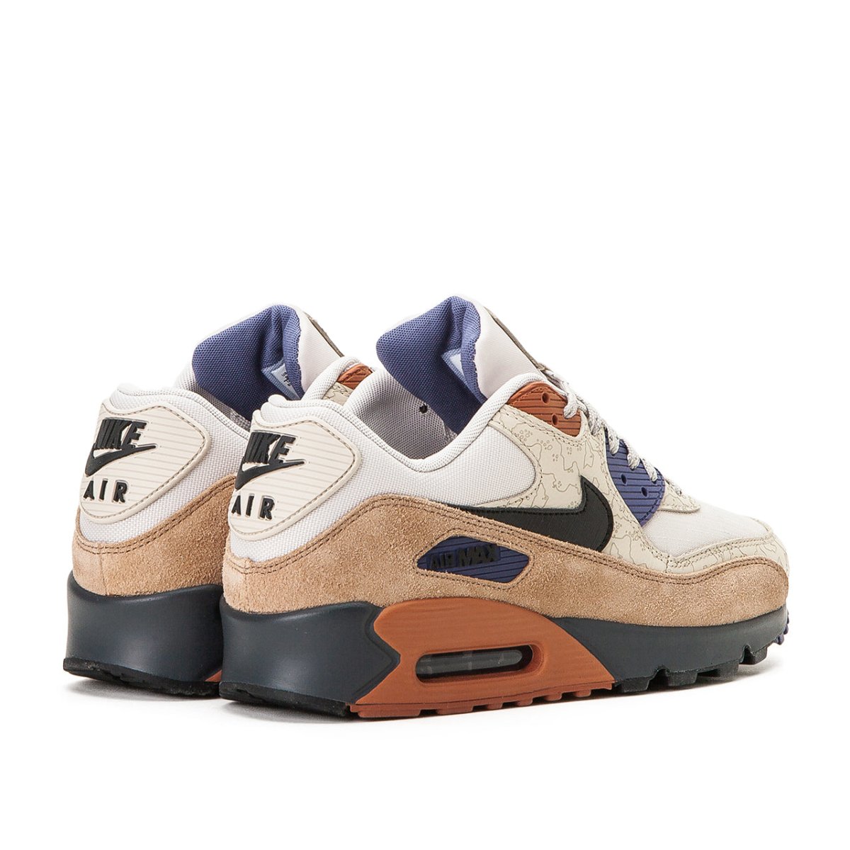 Nike Air Max 90 NRG 'Camowabb' (Rotbraun / Beige)  - Allike Store