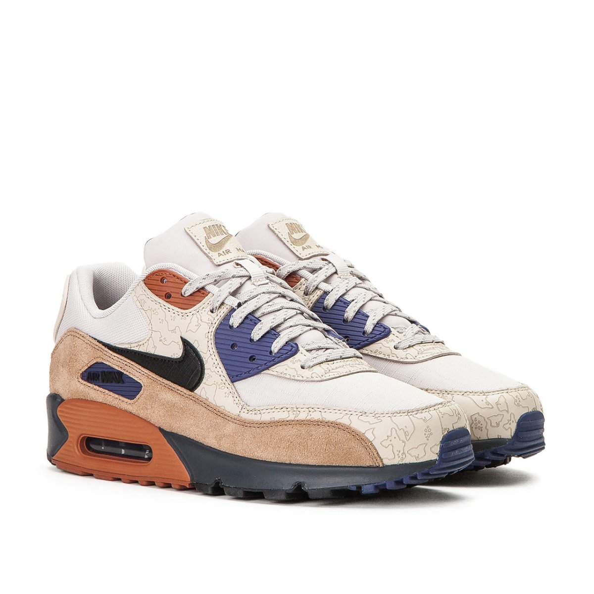 Nike Air Max 90 NRG 'Camowabb' (Rotbraun / Beige) - Allike Store