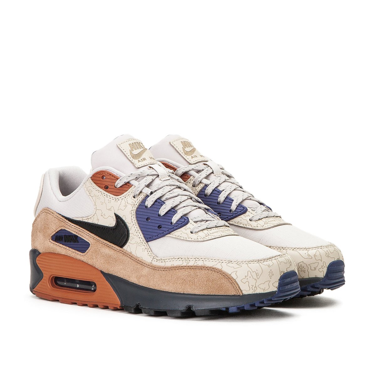 Nike Air Max 90 NRG 'Camowabb' (Rotbraun / Beige)  - Allike Store