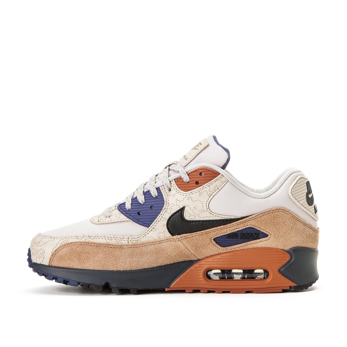 Nike Air Max 90 NRG 'Camowabb' (Rotbraun / Beige) - Allike Store