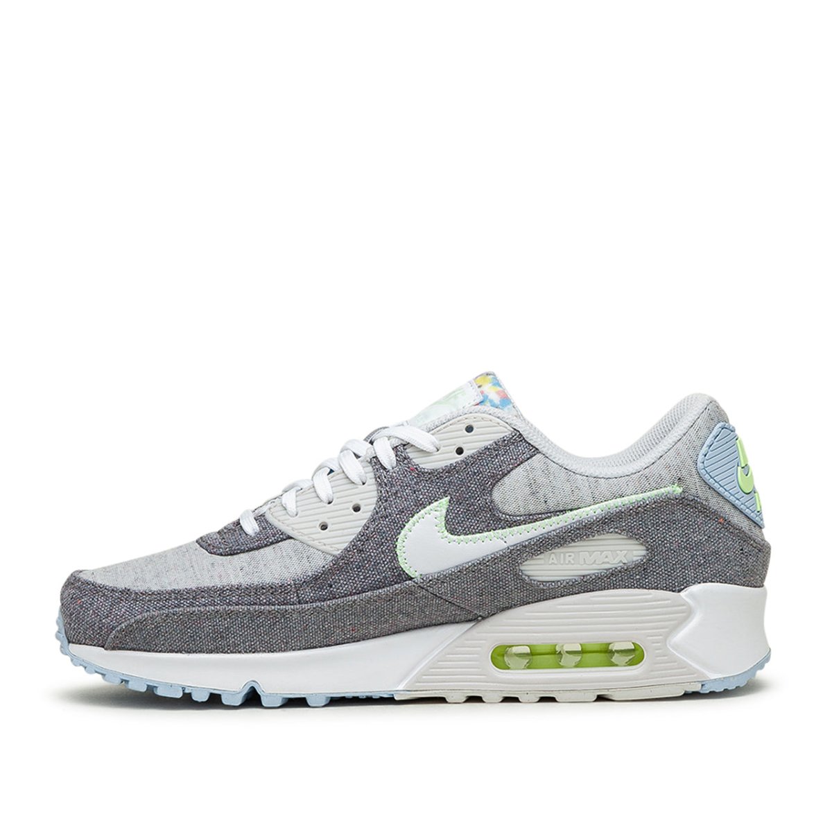 Nike Air Max 90 NRG (Grau / Weiß / Blau)  - Allike Store