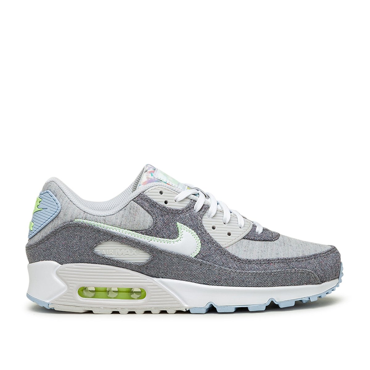 Nike Air Max 90 NRG (Grau / Weiß / Blau) - Allike Store