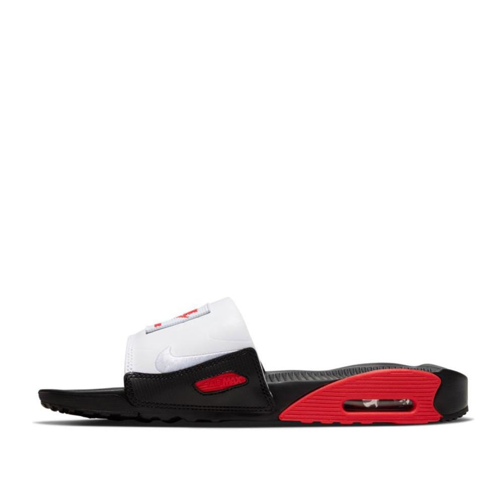 Nike Air Max 90 Slide (Schwarz / Rot / Weiß) - Allike Store
