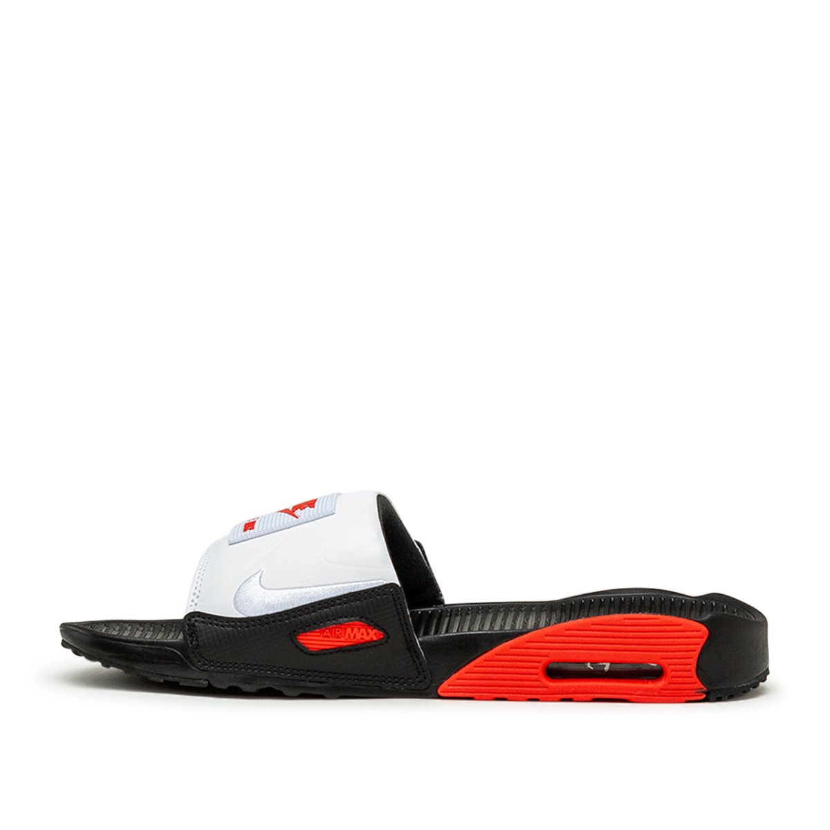 Nike Air Max 90 Slide (Schwarz / Rot / Weiß) - Allike Store