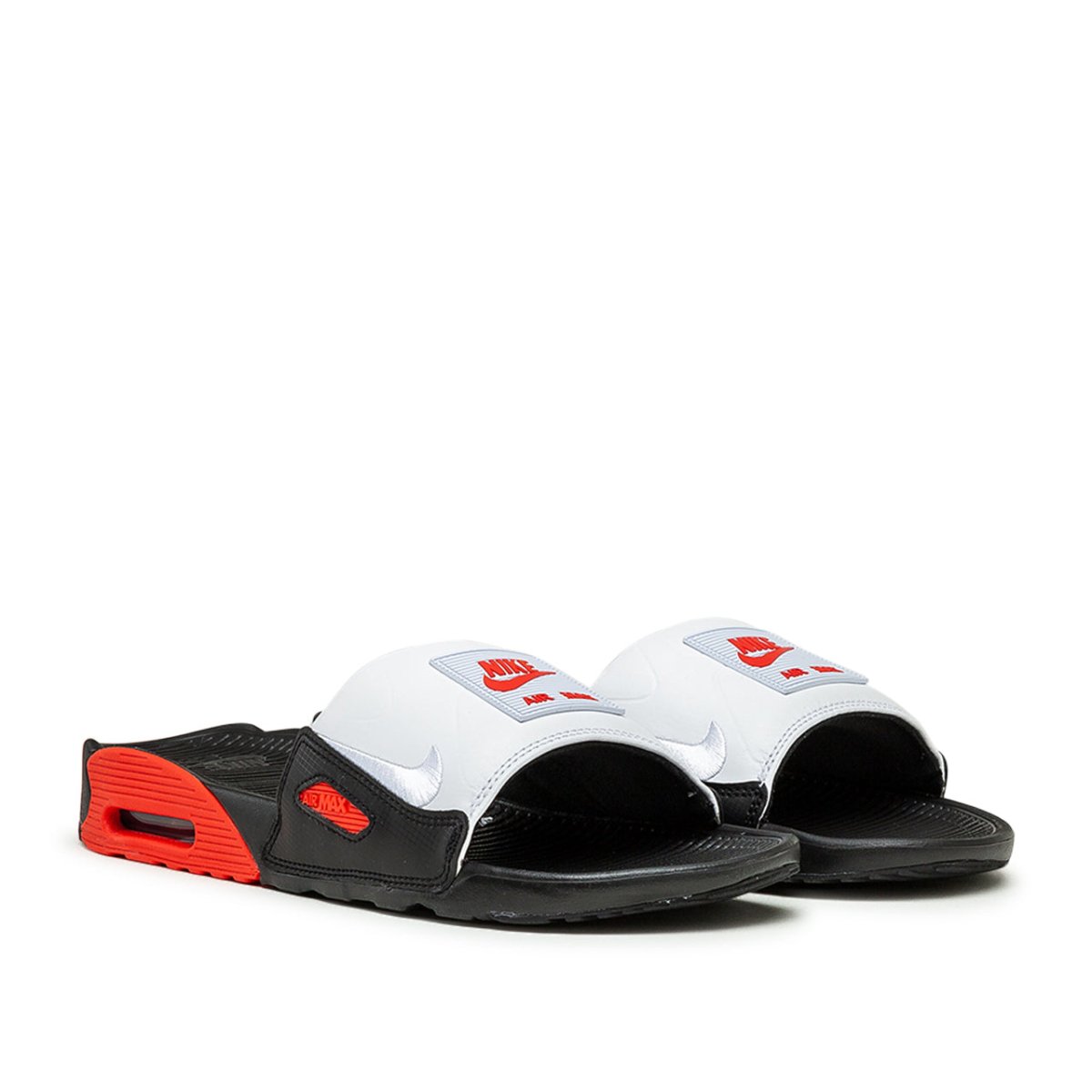 Nike Air Max 90 Slide (Schwarz / Rot / Weiß) - Allike Store