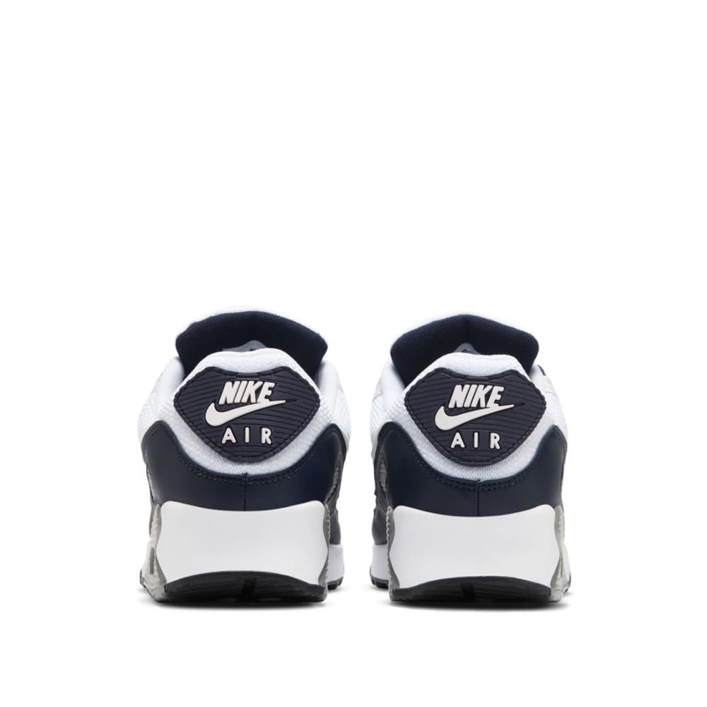 Nike Air Max 90 (Weiß / Grau / Dunkelnavy)  - Allike Store