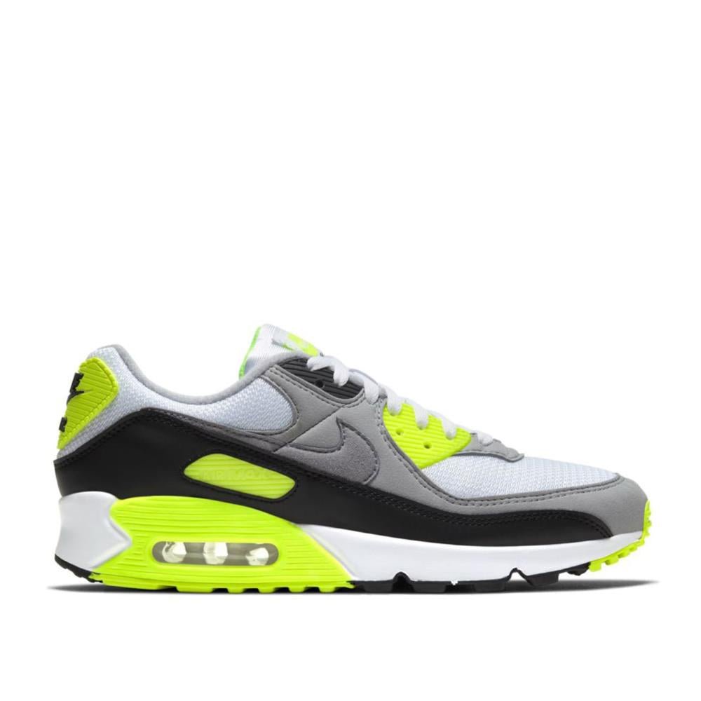 Nike Air Max 90 (Weiß / Neon Gelb) - Allike Store