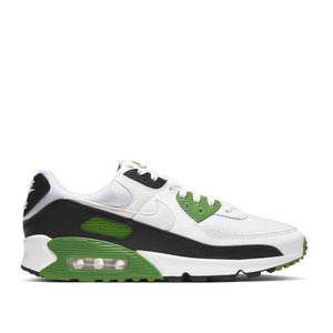 Nike Air Max 90 (Weiß / Schwarz / Grün) - Allike Store