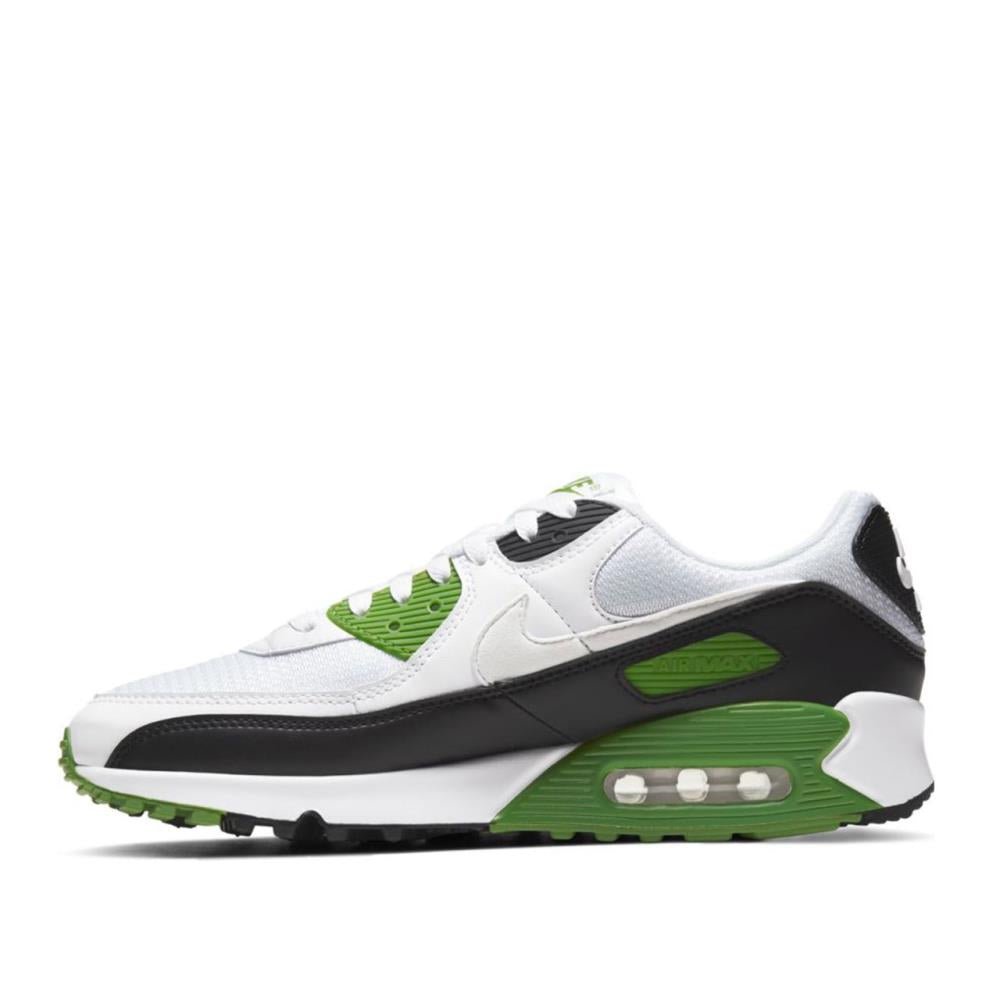 Nike Air Max 90 (Weiß / Schwarz / Grün)  - Allike Store