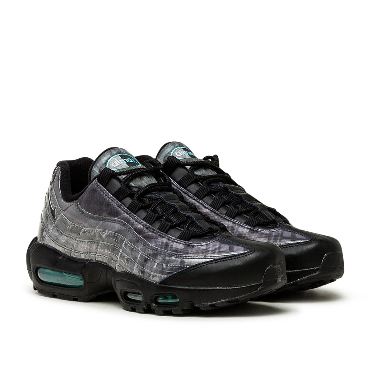 Nike Air Max 95 (Schwarz/ Grau / Grün) - Allike Store