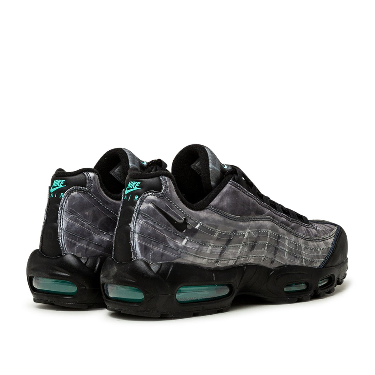 Nike Air Max 95 (Schwarz/ Grau / Grün) - Allike Store