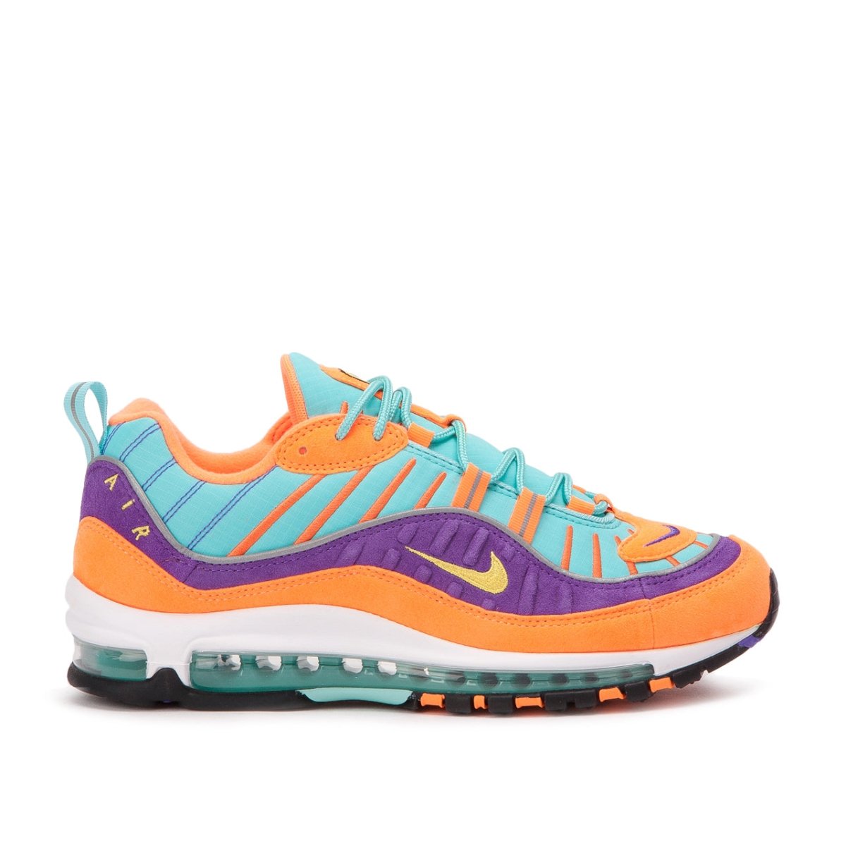 Nike Air Max 98 QS 'Cone' (Türkis / Violet / Orange) - Allike Store