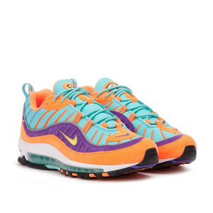 Nike Air Max 98 QS 'Cone' (Türkis / Violet / Orange) - Allike Store