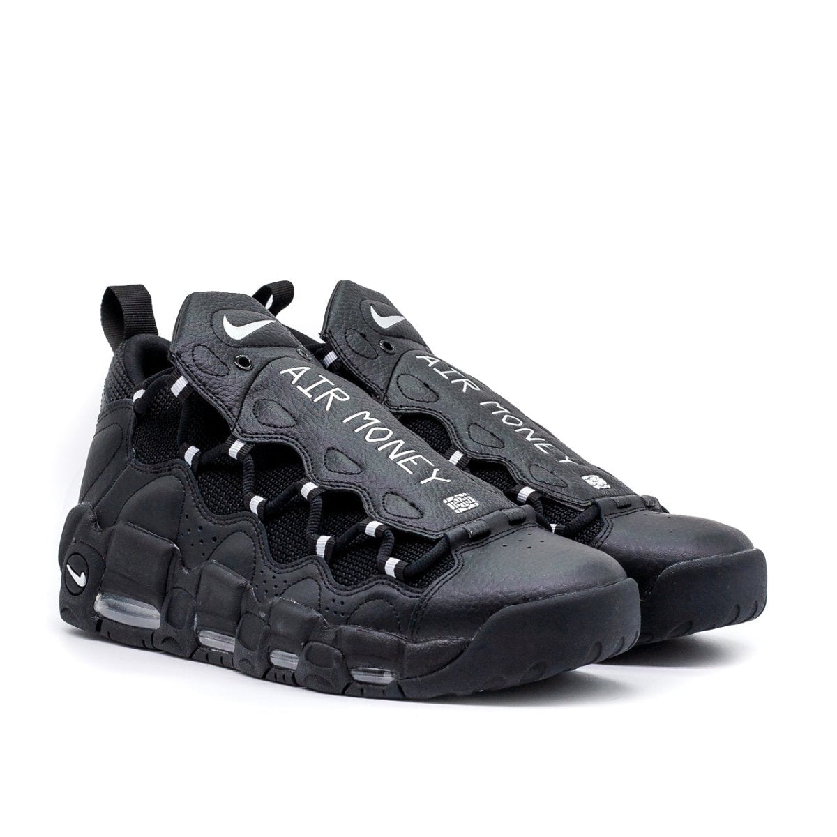 Nike Air More Money Black Silver