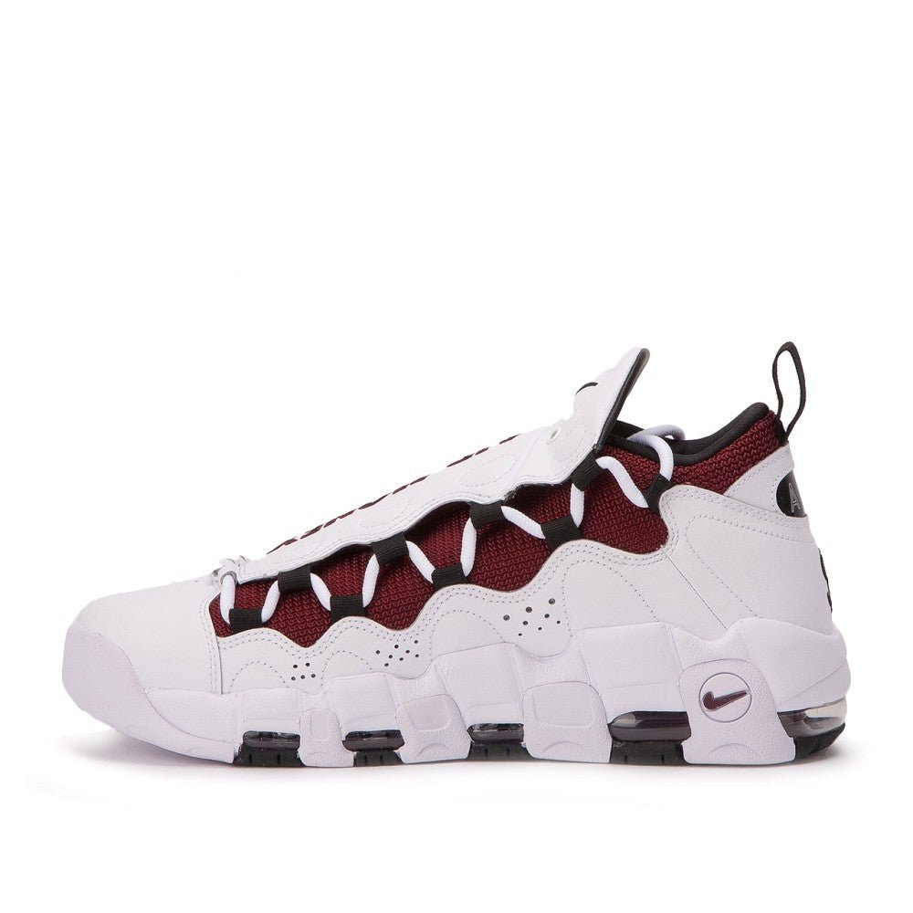 Nike Air More Money (Weiß / Schwarz / Rot) - Allike Store