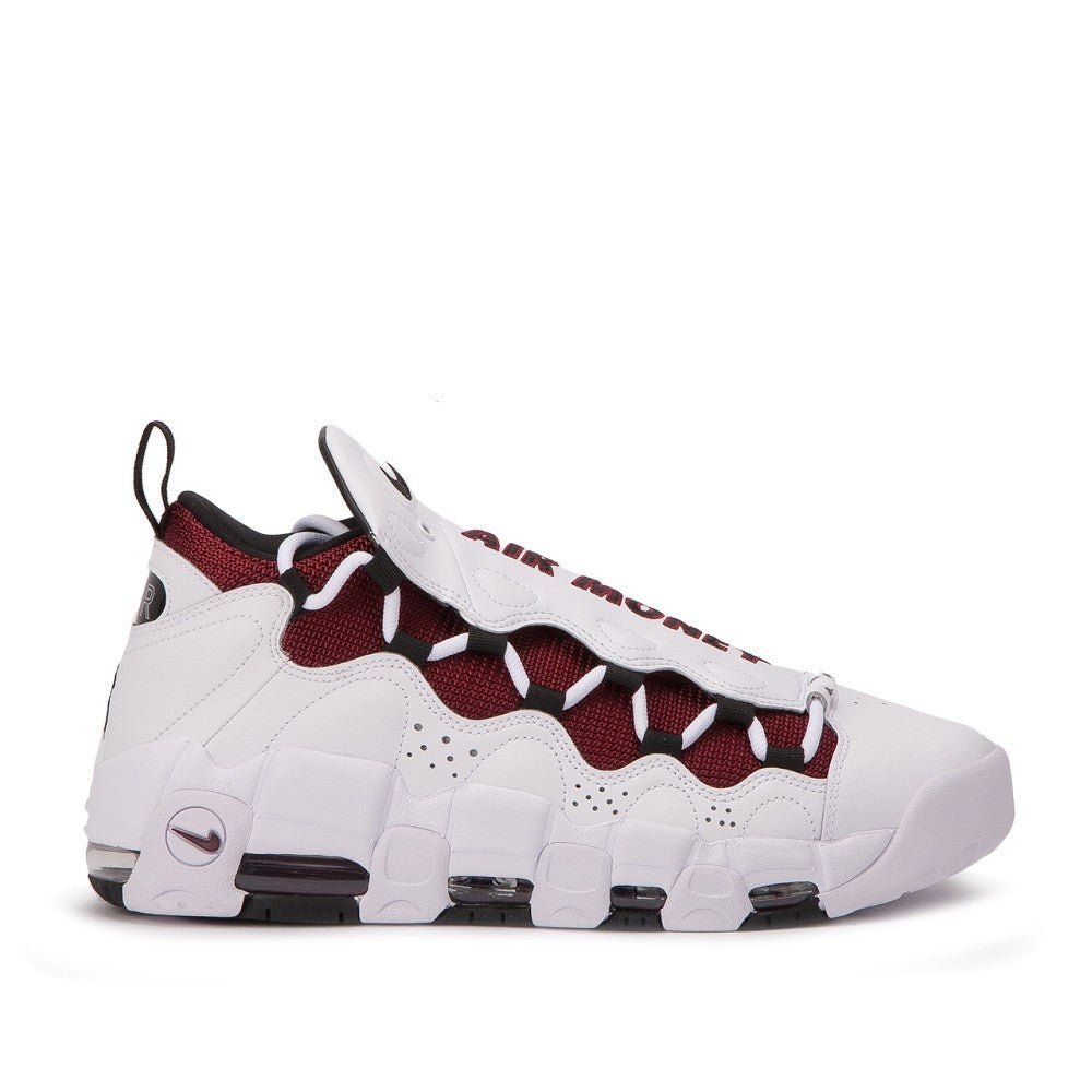 Nike Air More Money (Weiß / Schwarz / Rot) - Allike Store