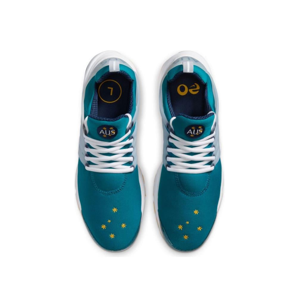 Nike Air Presto 'Australia Olympic' (Türkis / Weiß / Gelb) - Allike Store