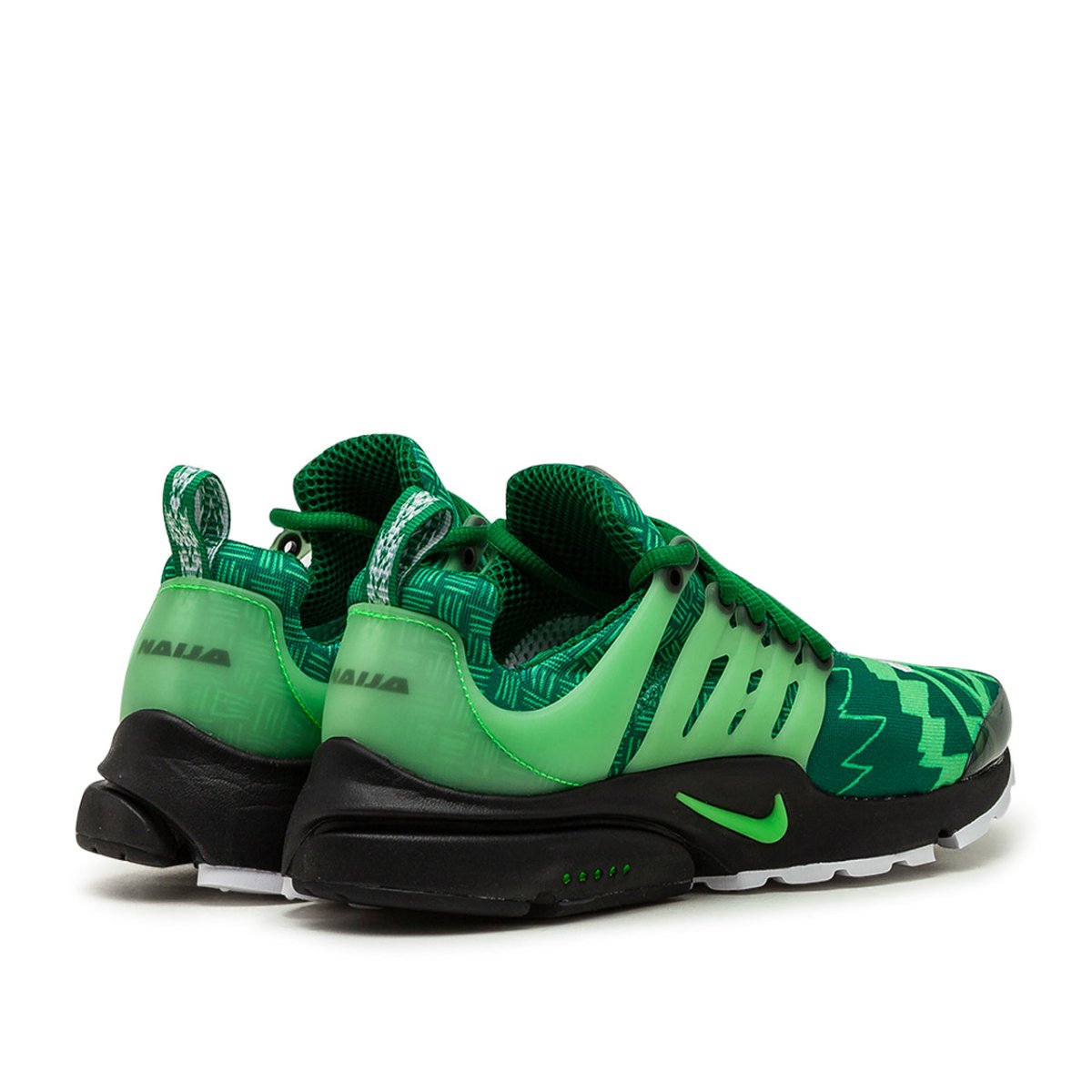 Nike Air Presto 'Naija' (Grün / Schwarz)  - Allike Store