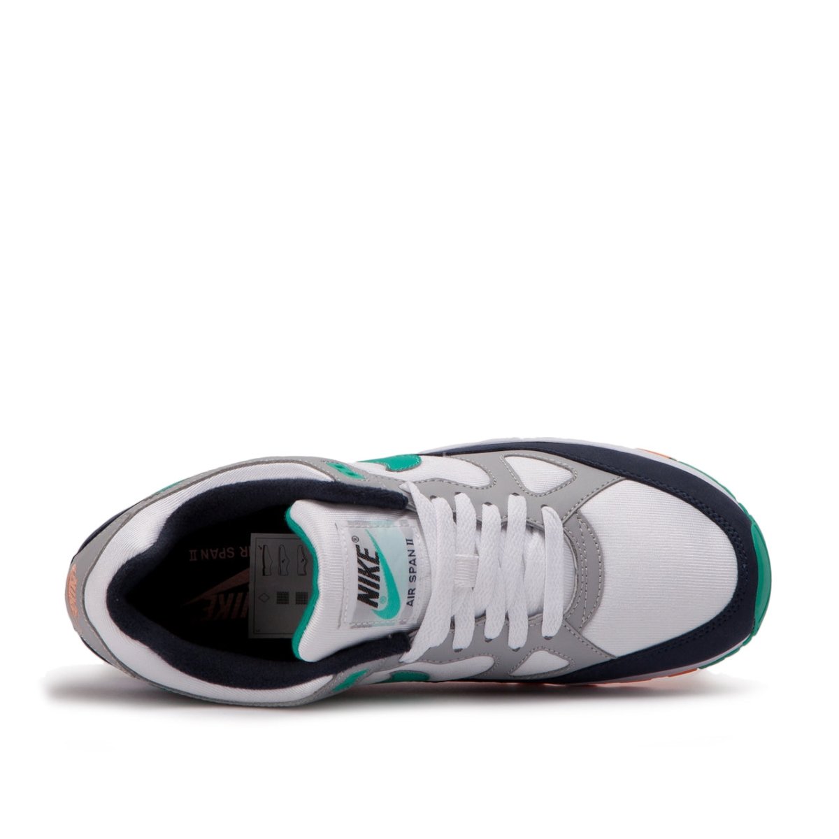 Nike Air Span II (Grau / Grün / Dunkelblau)  - Allike Store