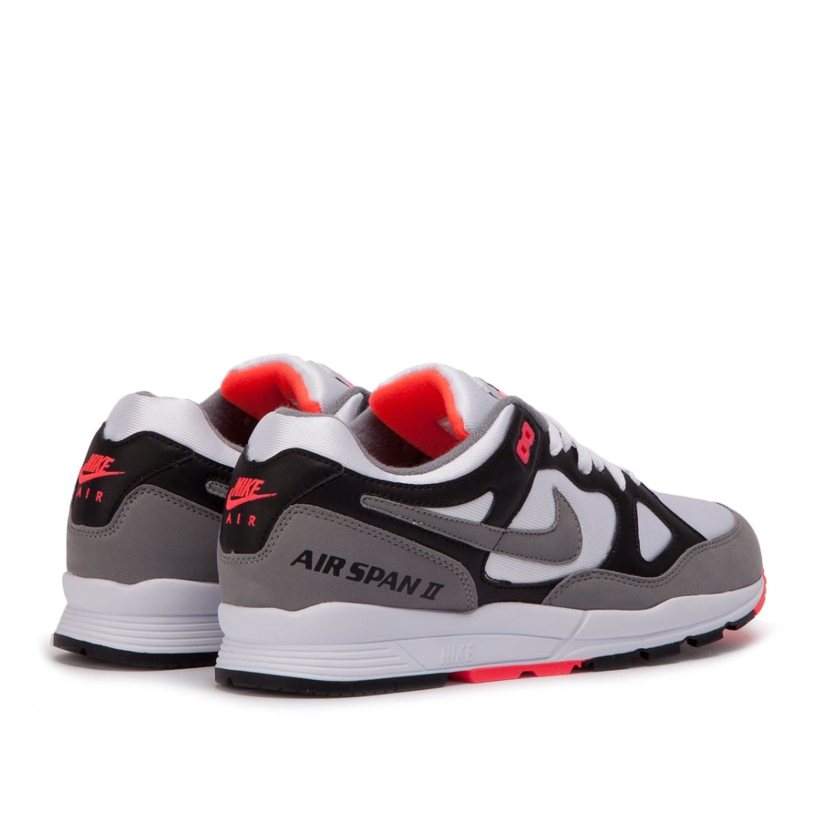 Nike Air Span II (Schwarz / Grau / Rot) - Allike Store