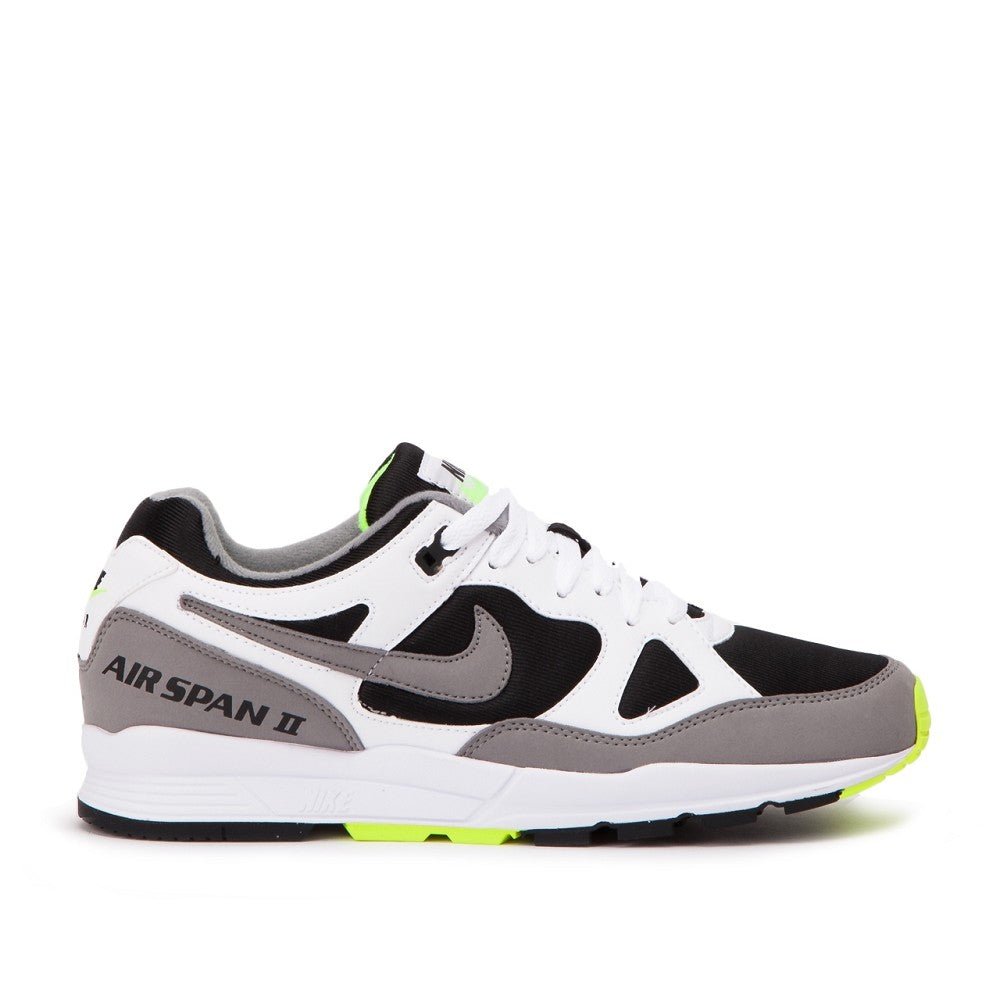 Nike Air Span II (Weiß / Grau / Neongelb) - Allike Store