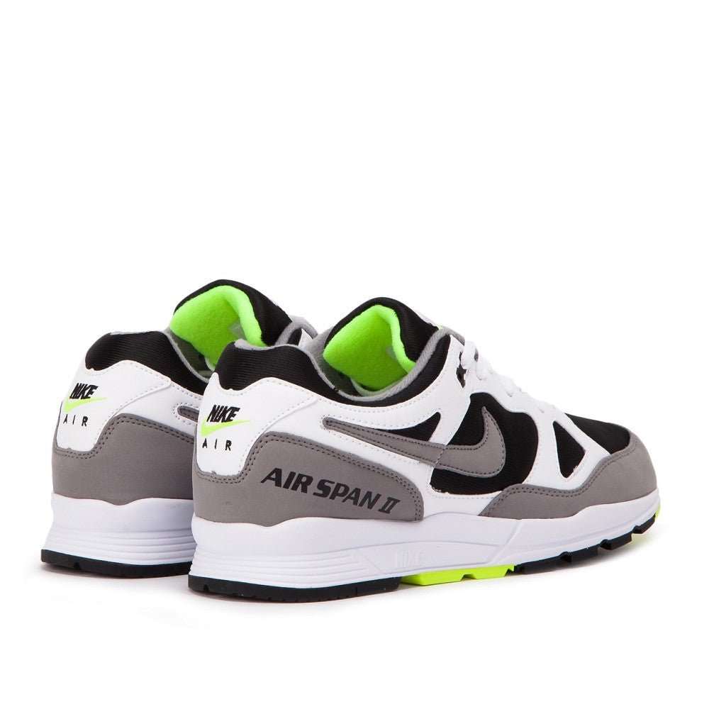 Nike Air Span II (Weiß / Grau / Neongelb) - Allike Store