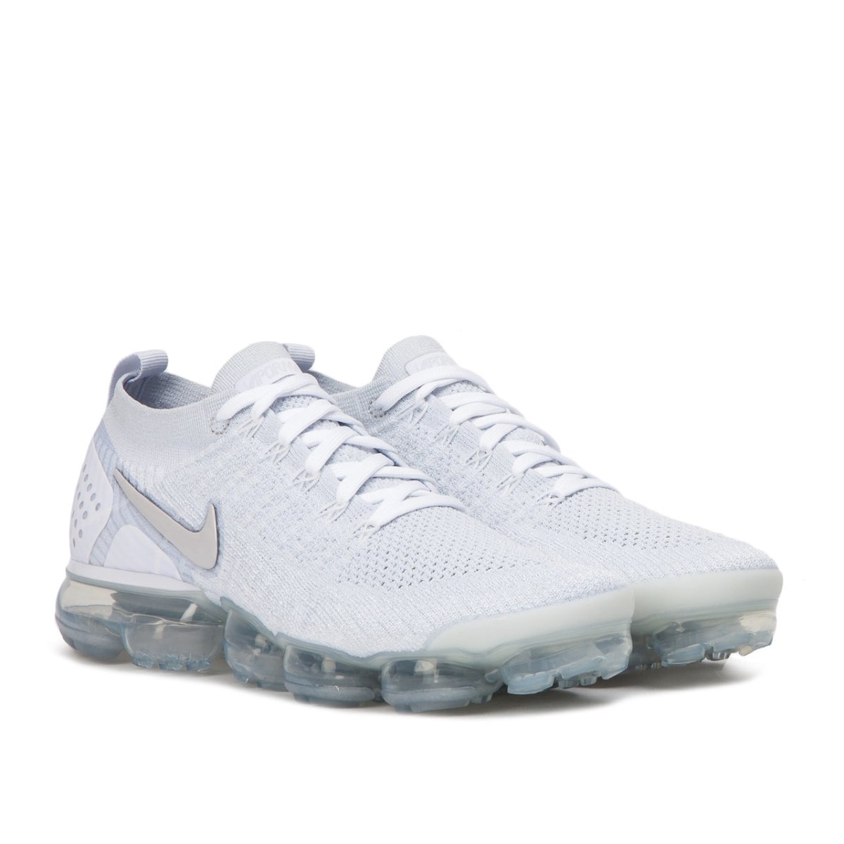 Nike Air VaporMax Flyknit 2 (Weiß / Grau)  - Allike Store