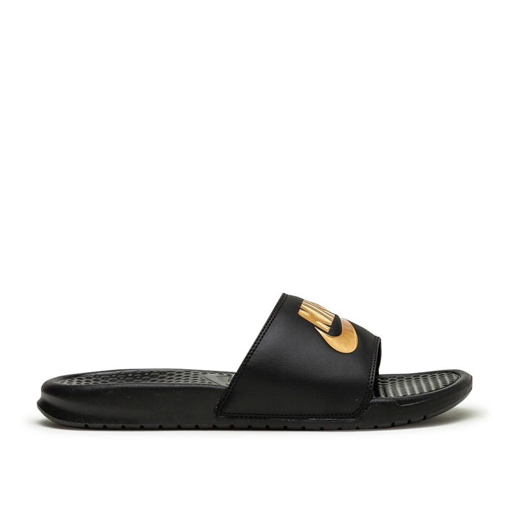 Nike Benassi Just Do It Schwarz Bronze