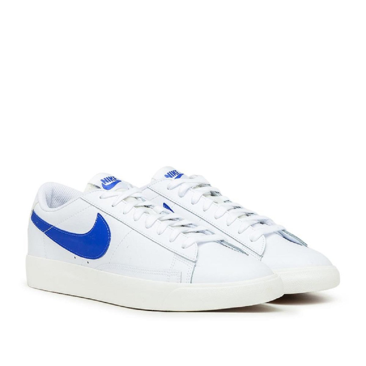 Nike Blazer Low Leather (Weiß / Blau)  - Allike Store
