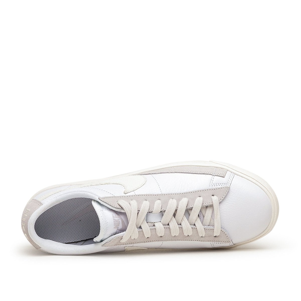 Nike Blazer Low Leather (Weiß / Grau) - Allike Store