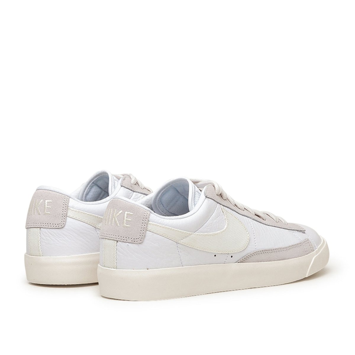 Nike Blazer Low Leather (Weiß / Grau) - Allike Store