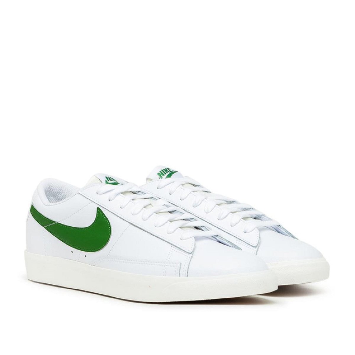 Nike Blazer Low Leather (Weiß / Grün)  - Allike Store