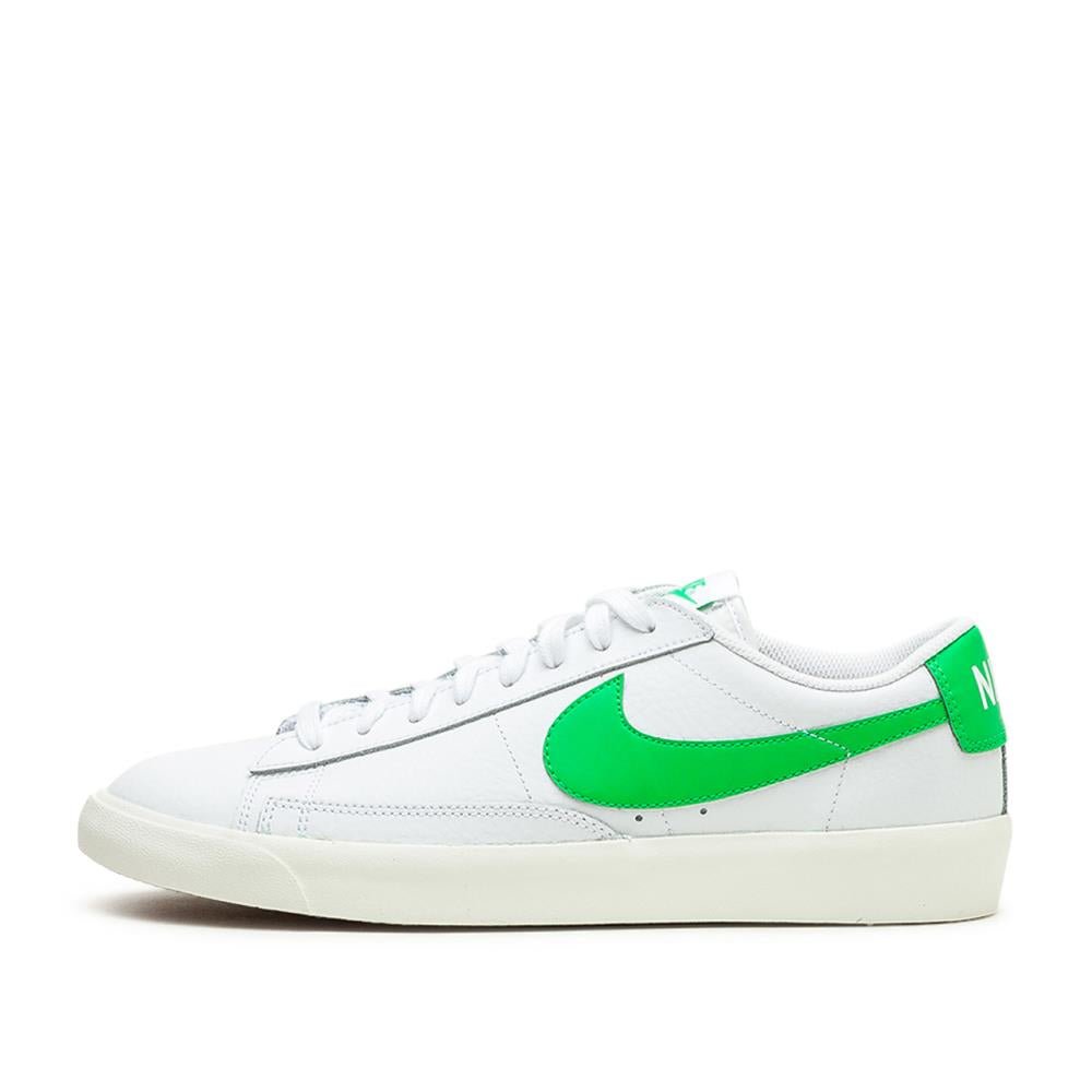 Nike Blazer Low Leather (Weiß / Grün) - Allike Store