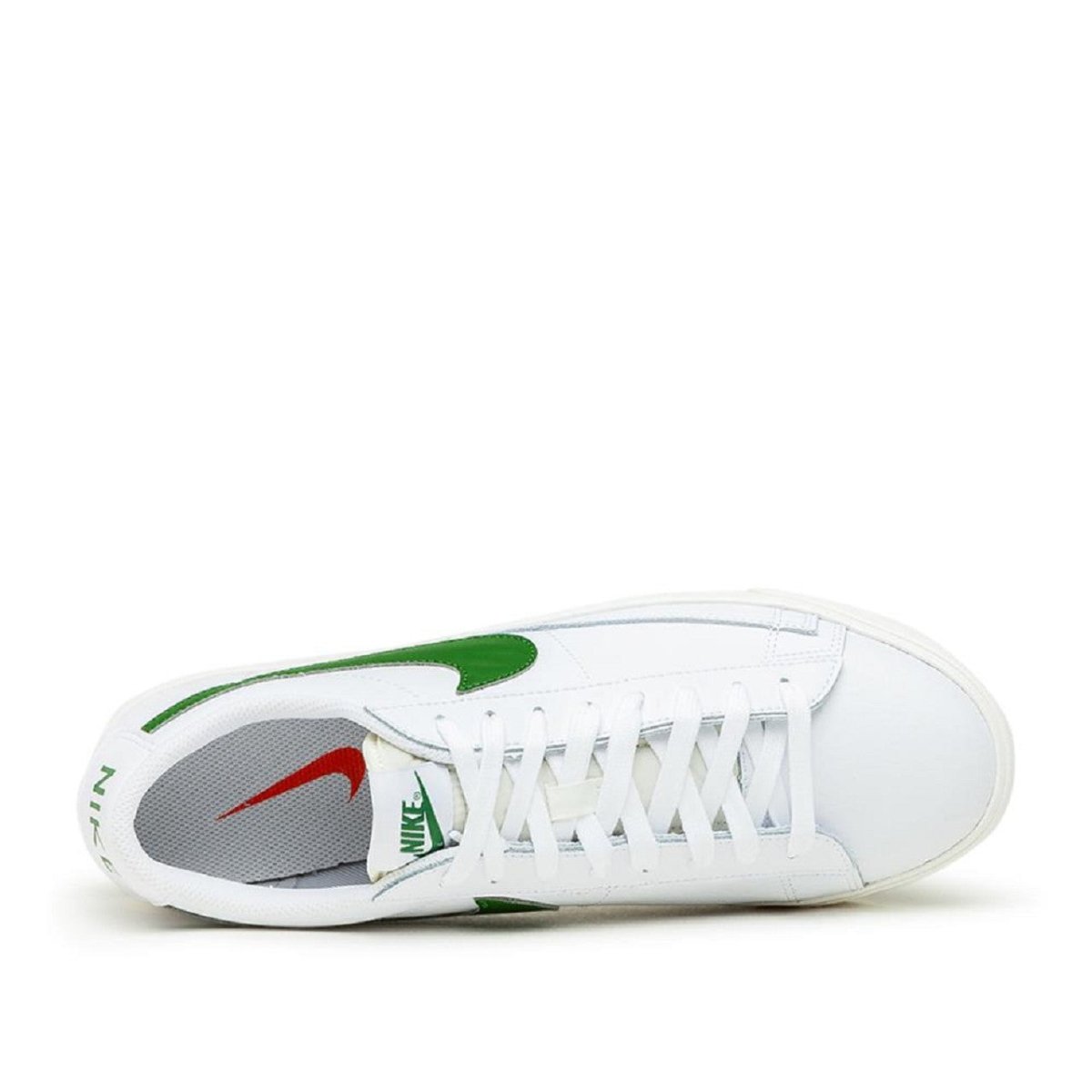 Nike Blazer Low Leather (Weiß / Grün)  - Allike Store