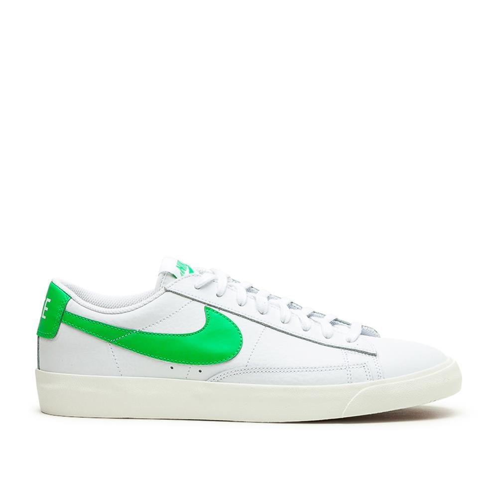 Nike Blazer Low Leather (Weiß / Grün) - Allike Store