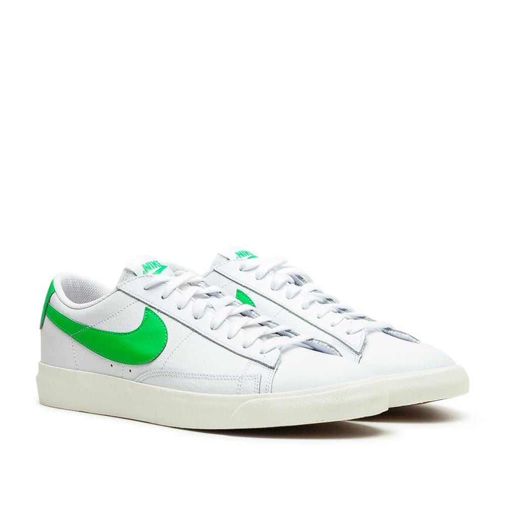 Nike Blazer Low Leather (Weiß / Grün) - Allike Store