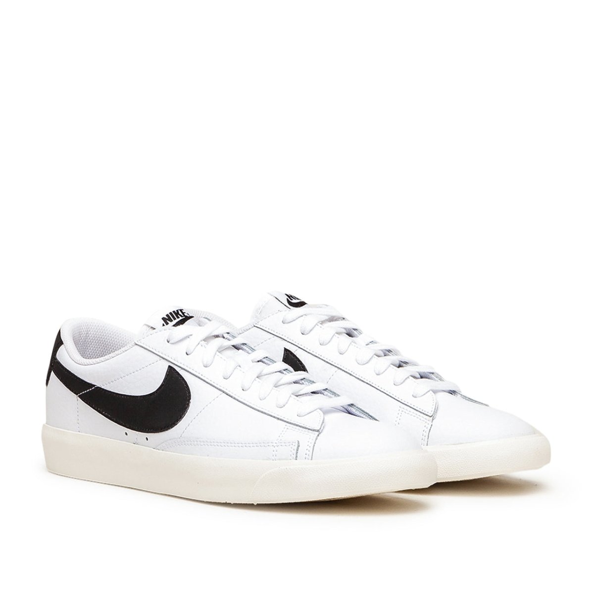 Nike Blazer Low Leather (Weiß / Schwarz) - Allike Store