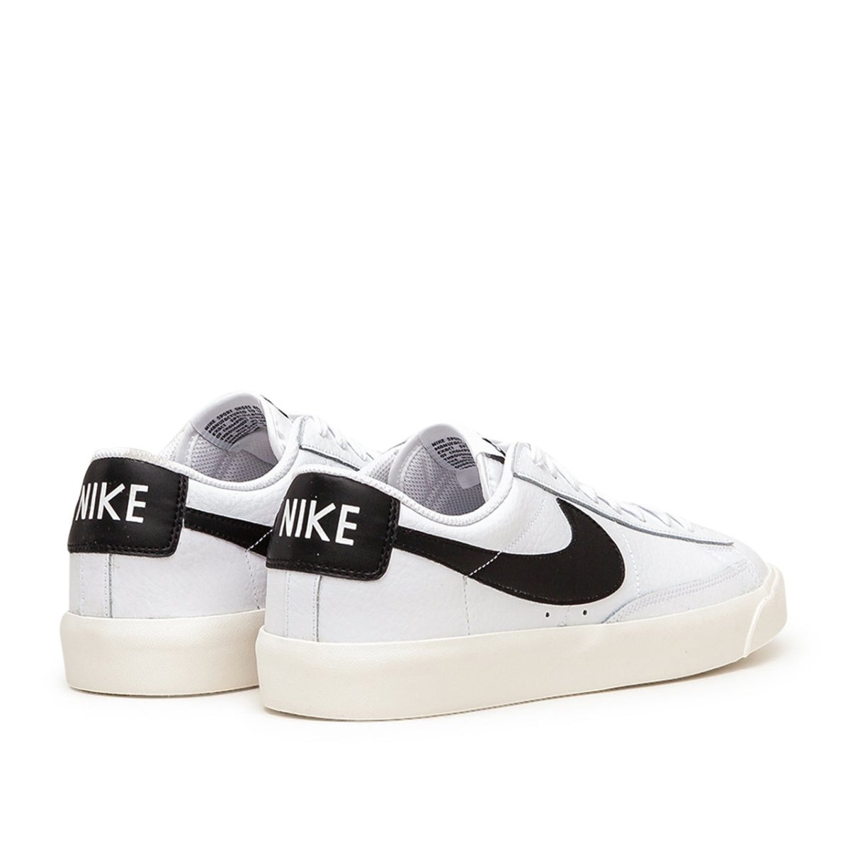 Nike Blazer Low Leather (Weiß / Schwarz) - Allike Store
