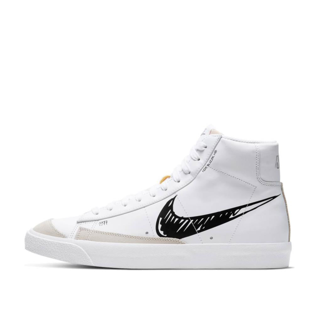 Nike Blazer Mid Vintage '77 'Sketch' (Weiß / Schwarz) - Allike Store