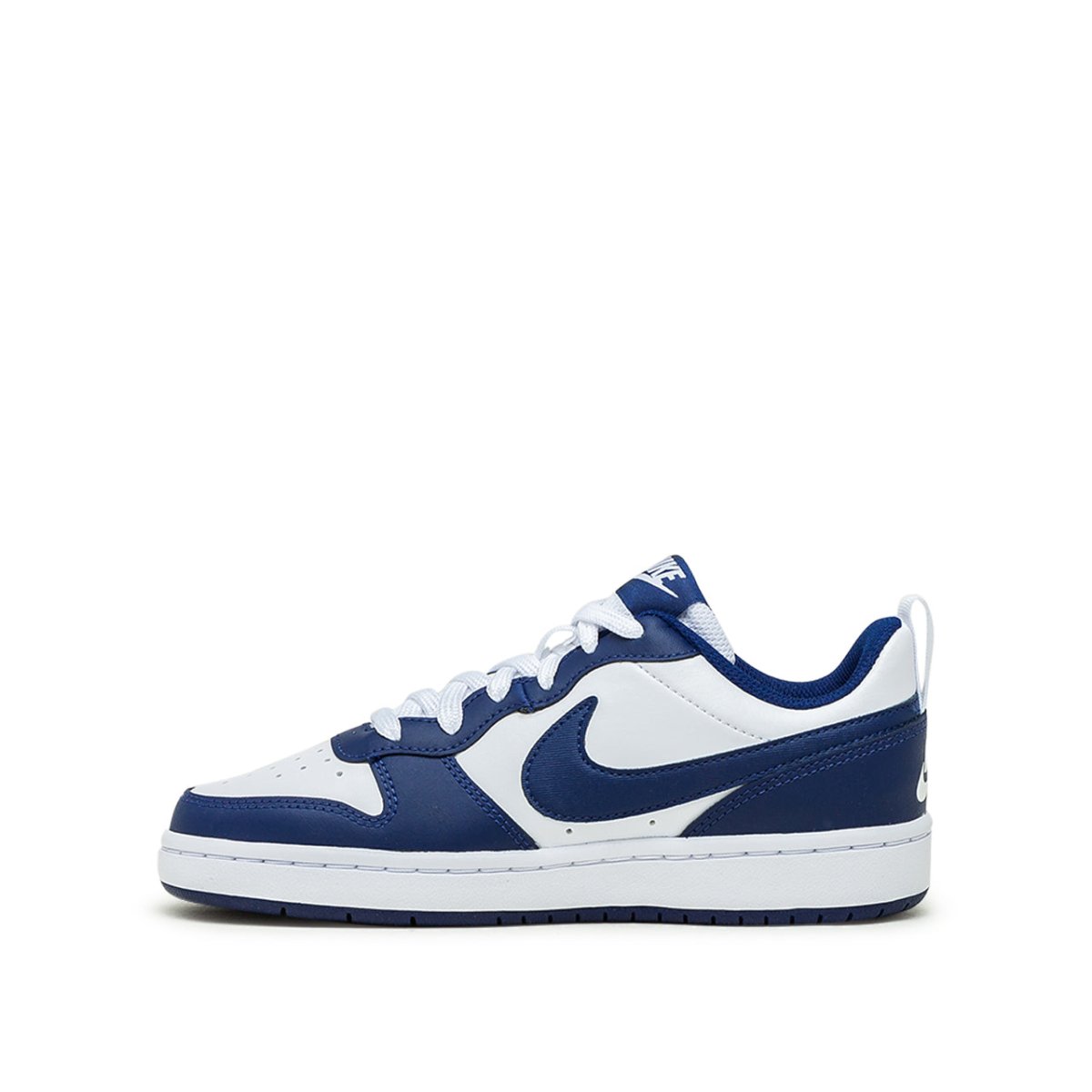 Nike Court Borough Low 2 (GS) (Weiß / Navy) - Allike Store