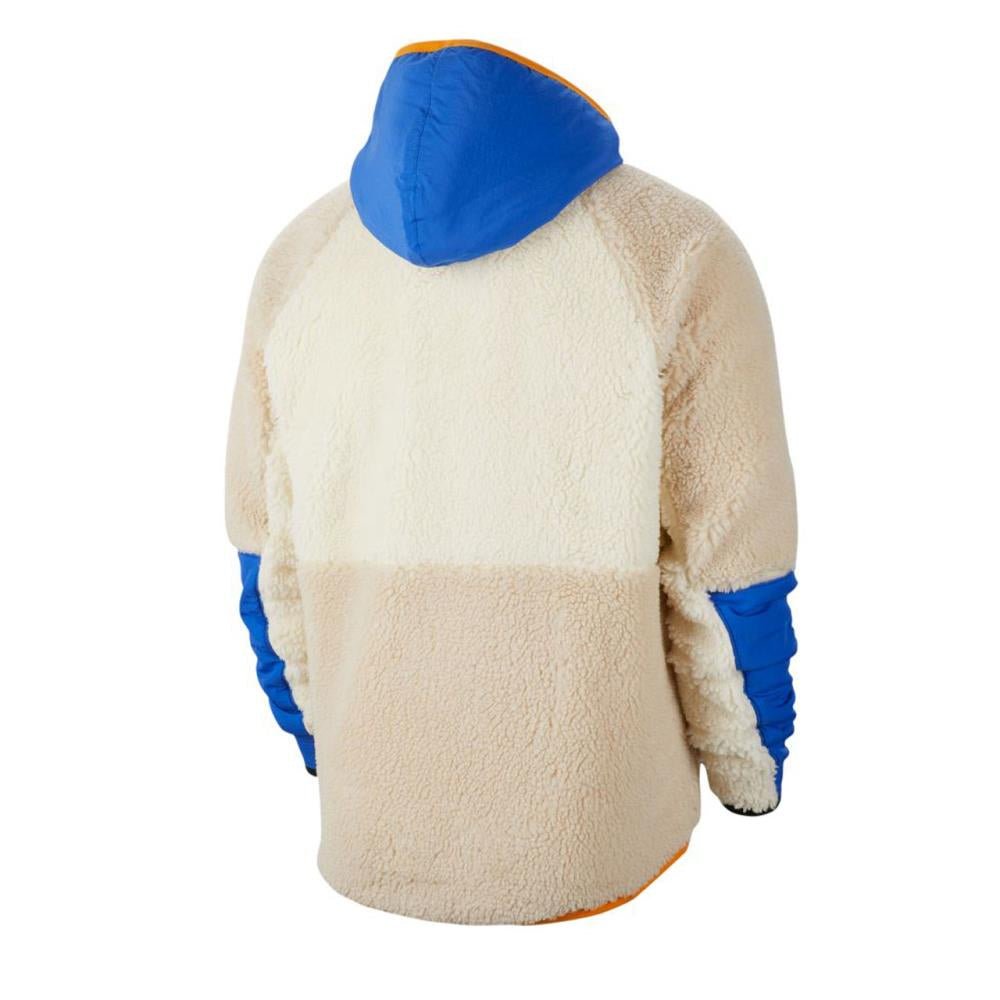 Nike Fleece Anorak (Beige / Blau) - Allike Store