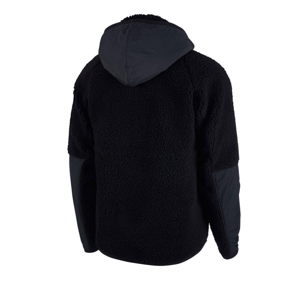 Nike Fleece Anorak (Schwarz) - Allike Store