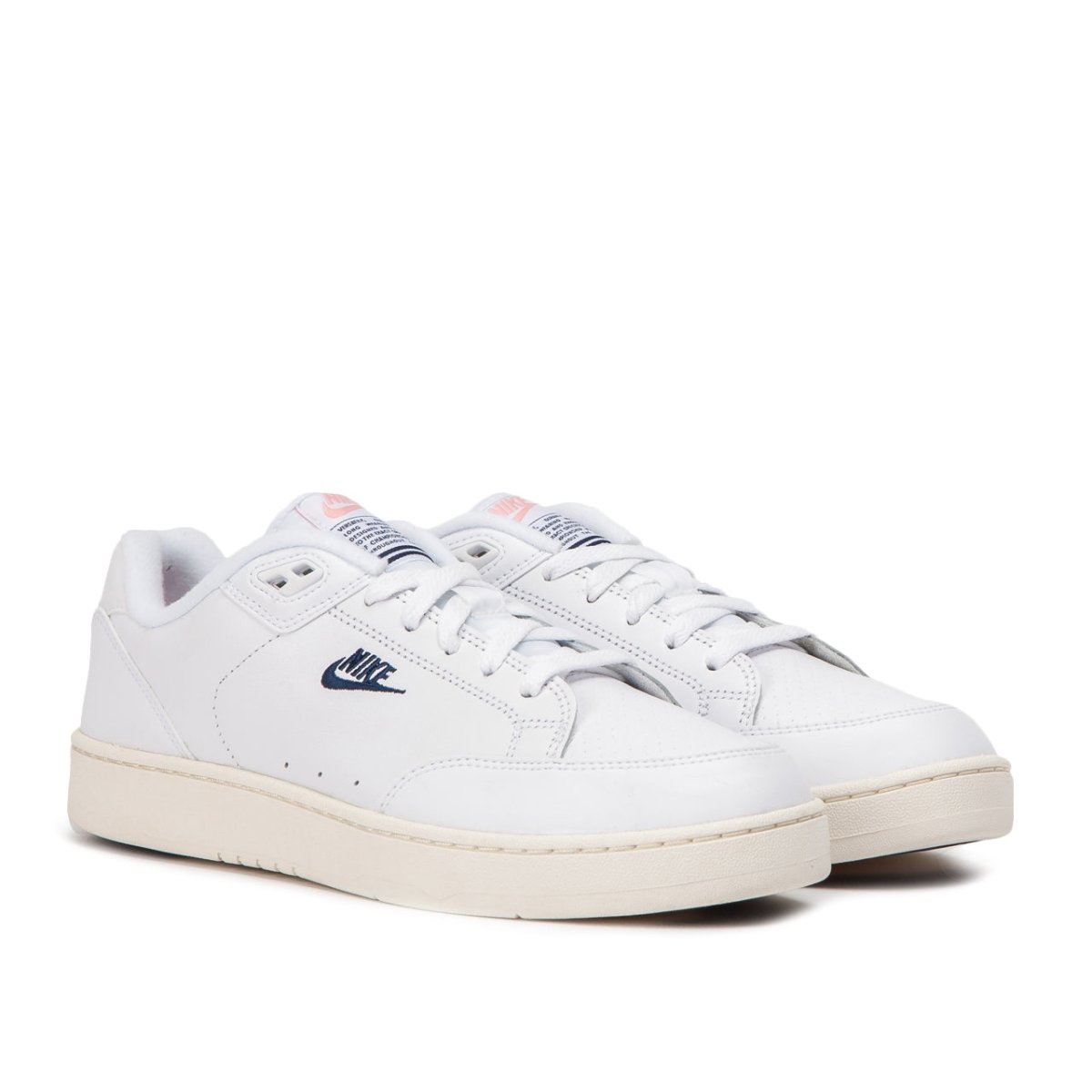 Nike Grandstand II (Weiß / Navy)  - Allike Store
