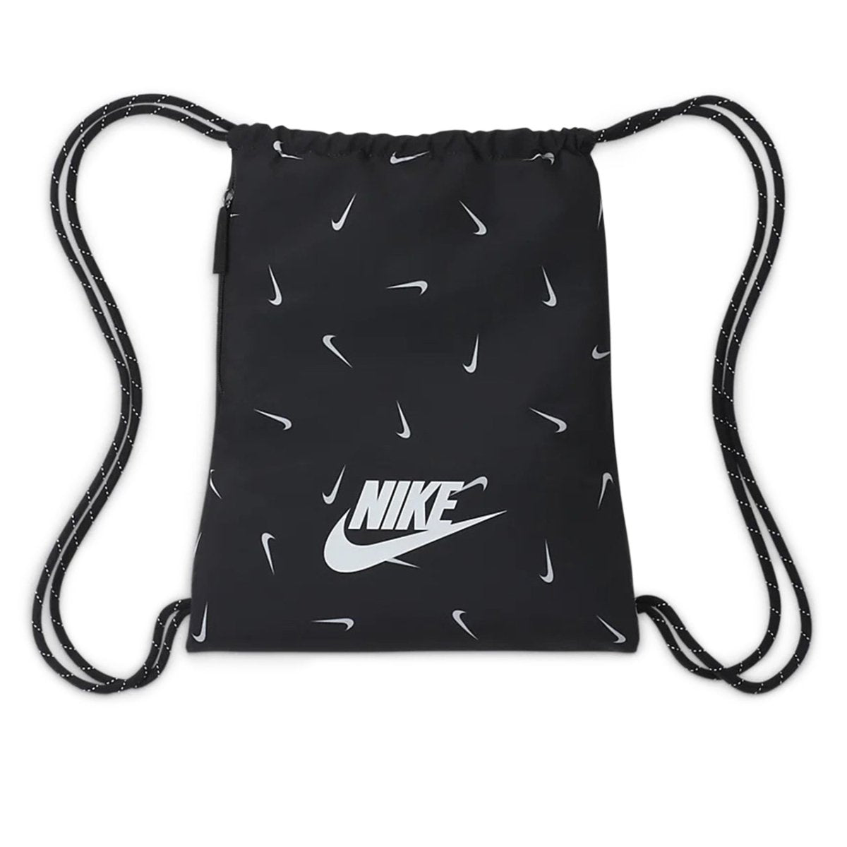 Nike Heritage Gymbag (Schwarz / Weiß) - Allike Store