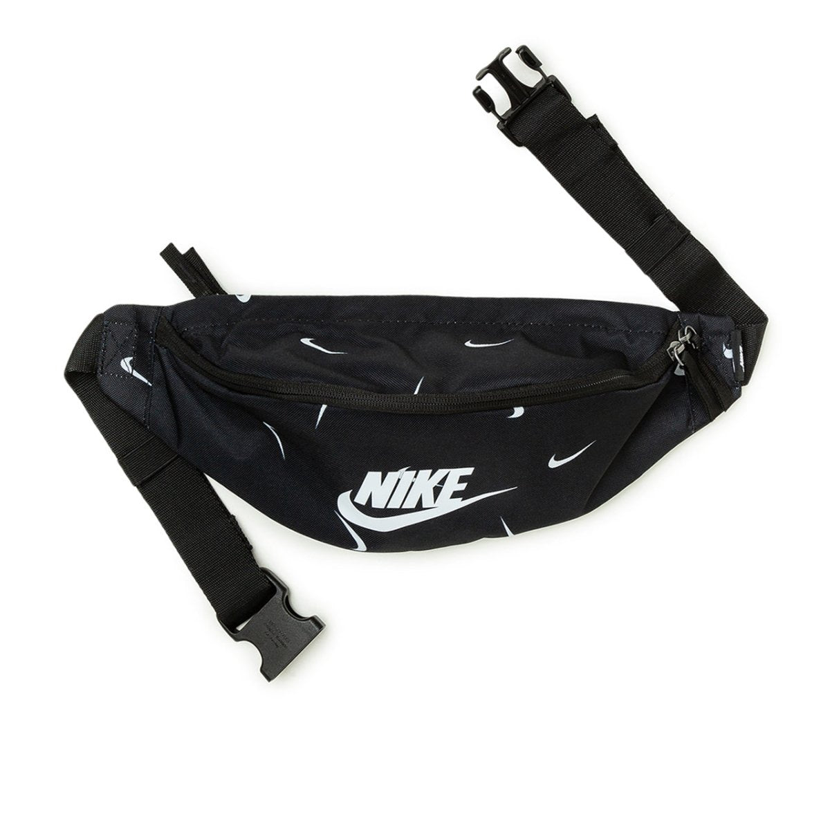 Nike Heritage Hip Pack (Schwarz / Weiß) - Allike Store