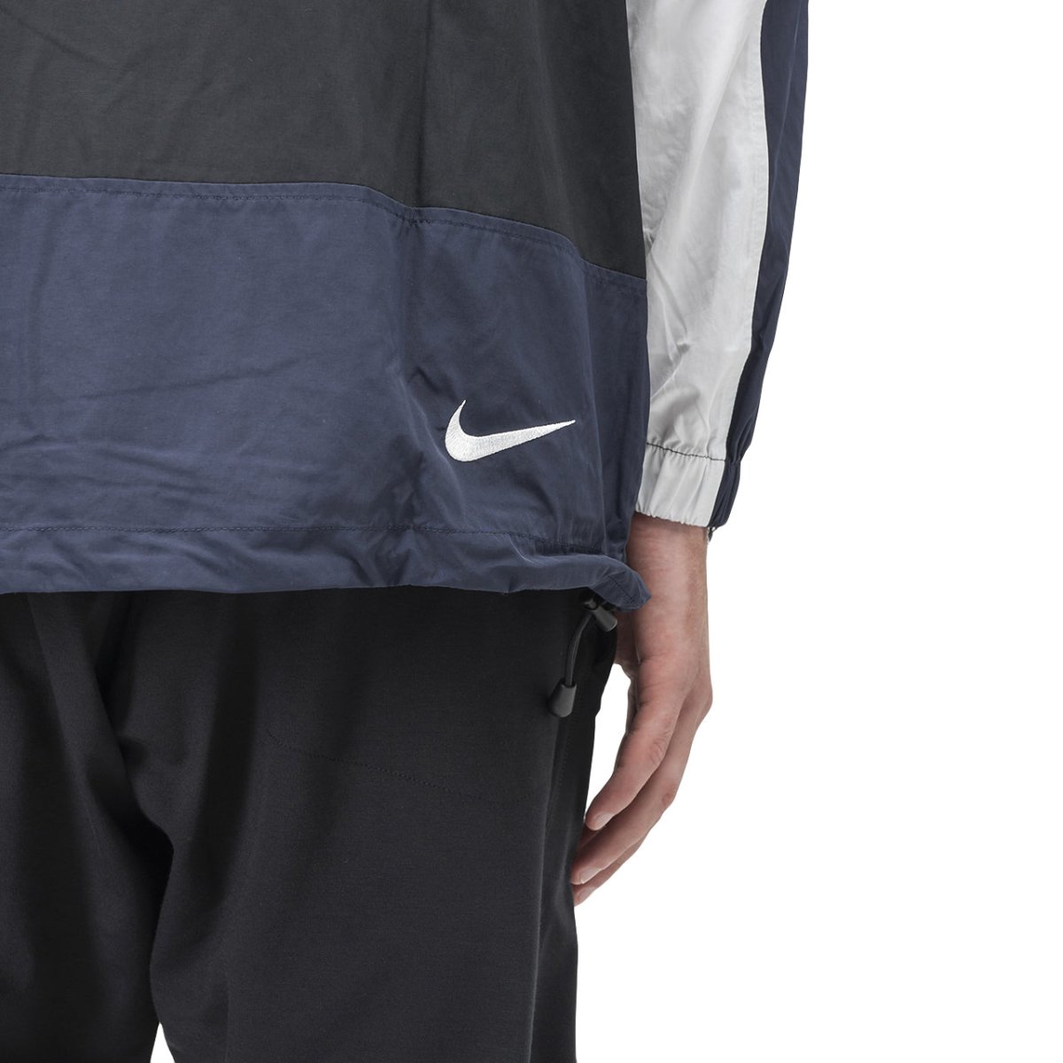 Nike Hooded Woven Jacket (Schwarz / Navy) - Allike Store