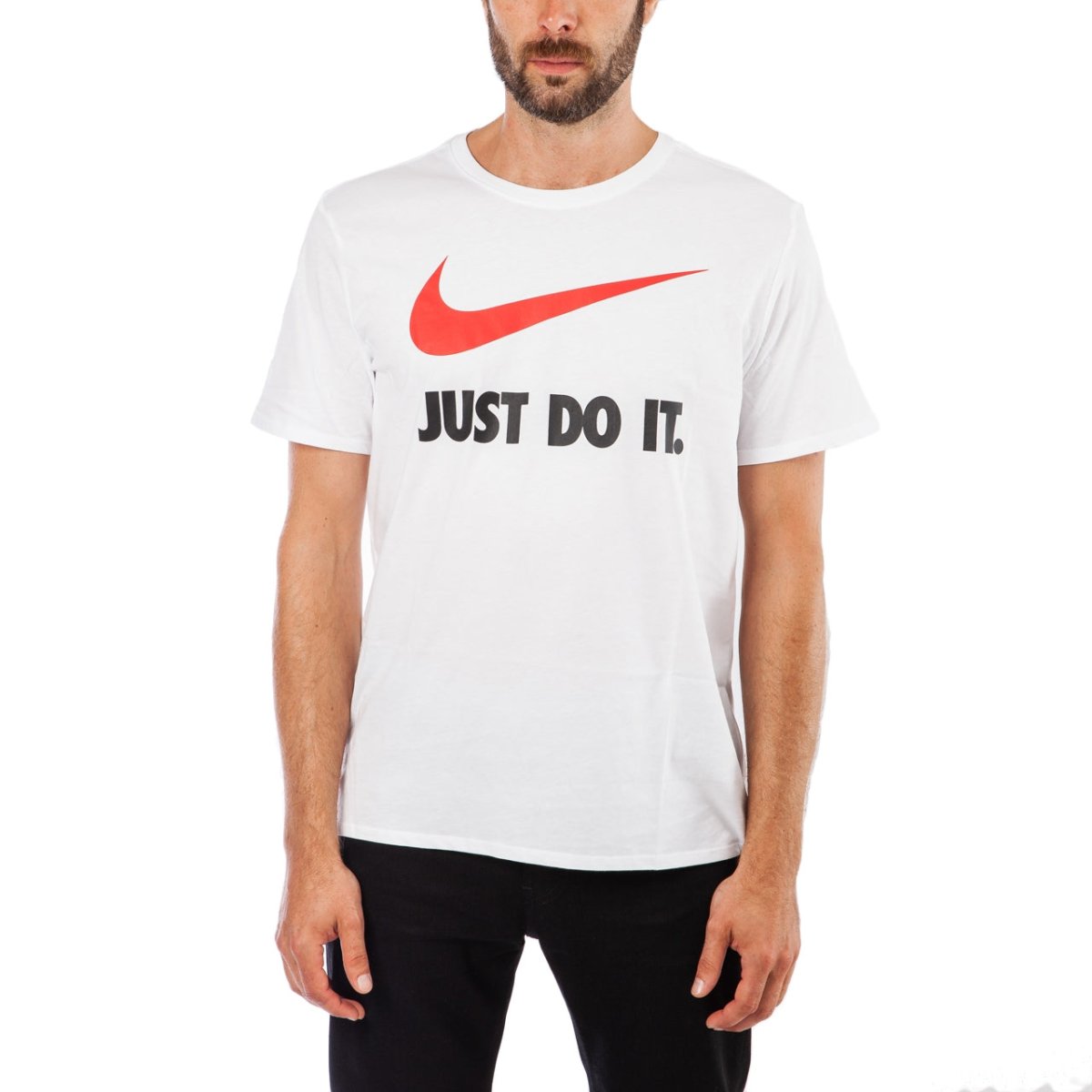 Nike ''Just Do It'' Swoosh T-Shirt (Weiß) - Allike Store