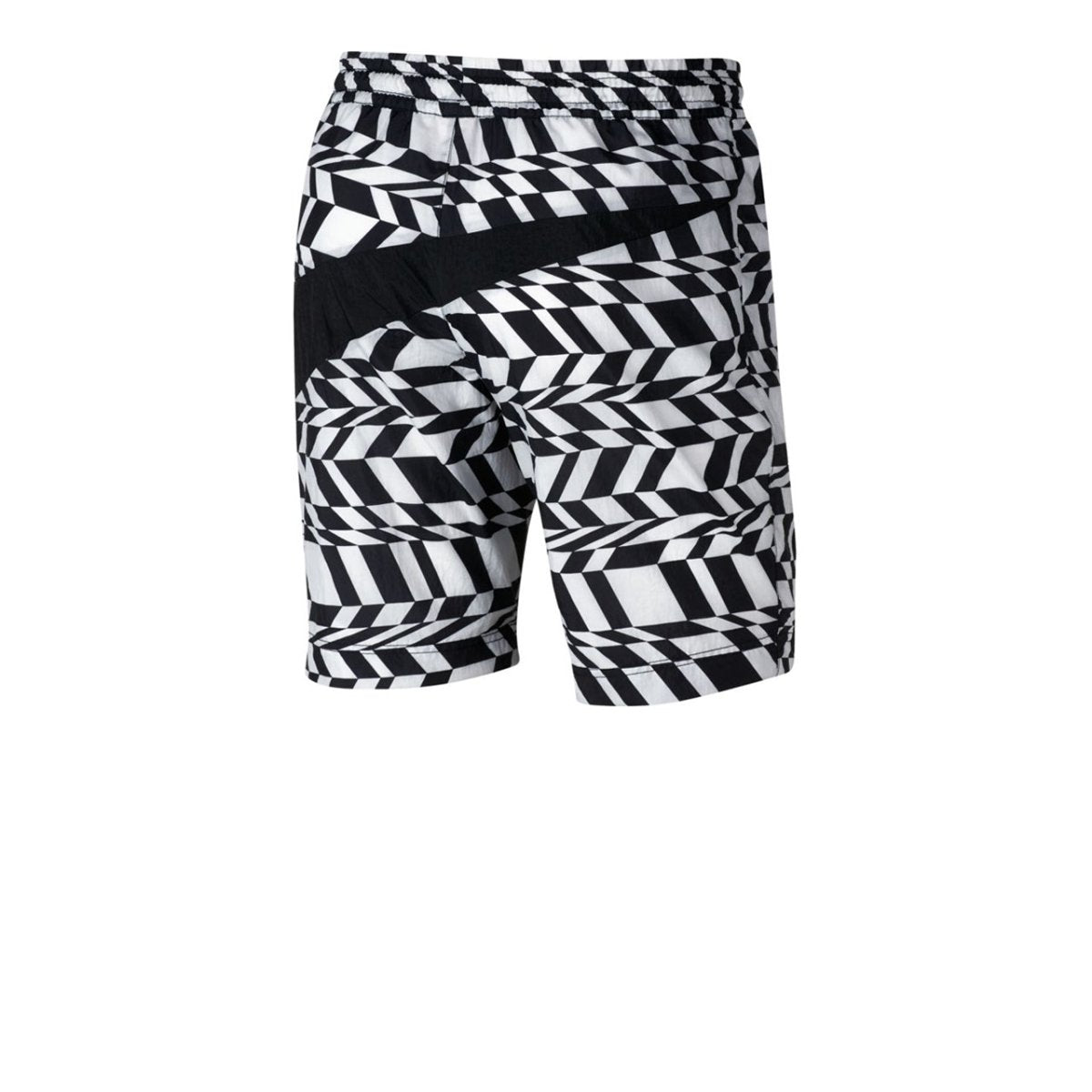 Nike NSW Printed Swoosh Woven Shorts (Weiß / Schwarz) - Allike Store