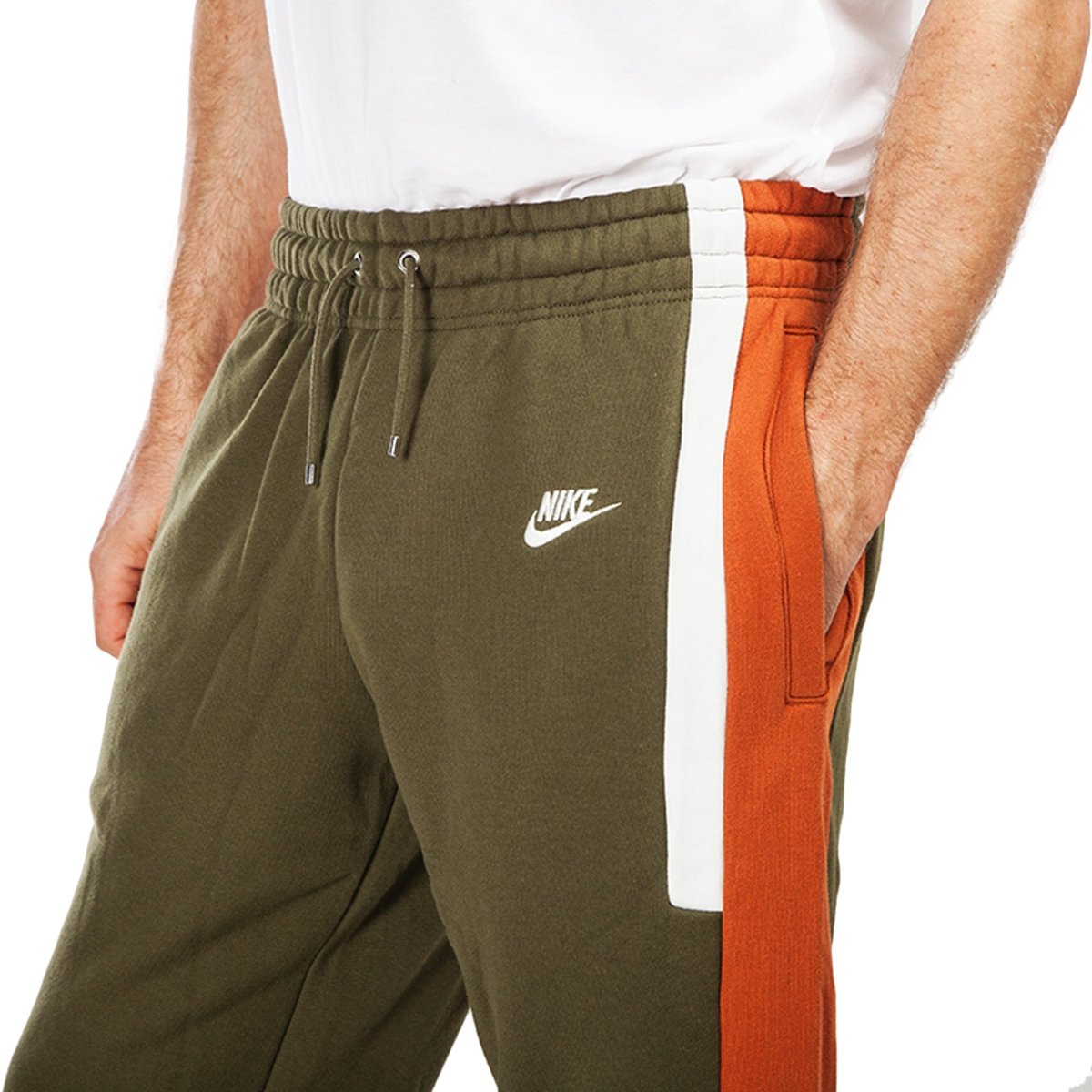Nike NSW Re-Issue Fleece Pants (Olive) - Allike Store